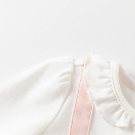 Baby Girls Cotton Pink Bodysuits Romper Crawling Suit