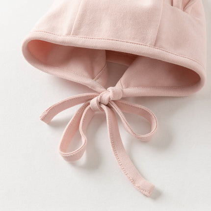 Baby Girls Cotton Pink One-pieces Romper