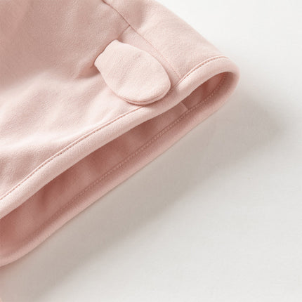 Baby Girls Cotton Pink One-pieces Romper