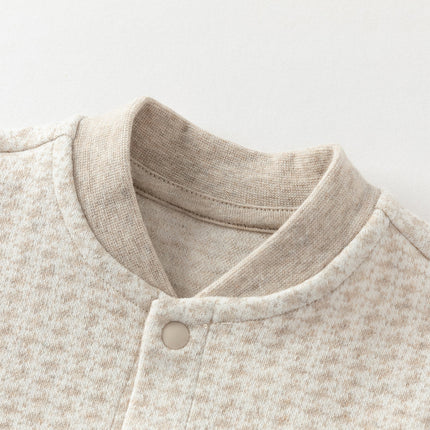 Baby Boys Khaki Indoor Romper