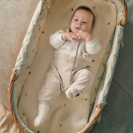 Baby Boys Khaki Indoor Romper