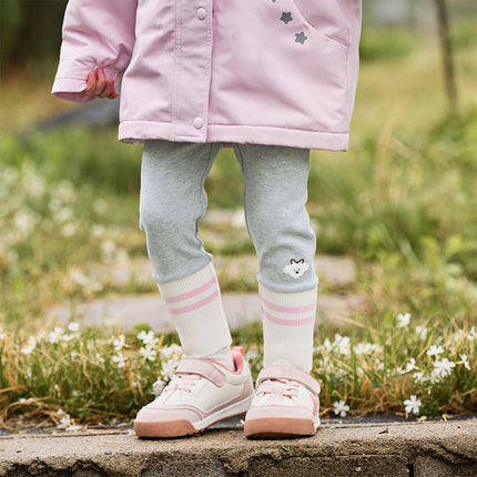Toddler Girls Cute Grey Leggings