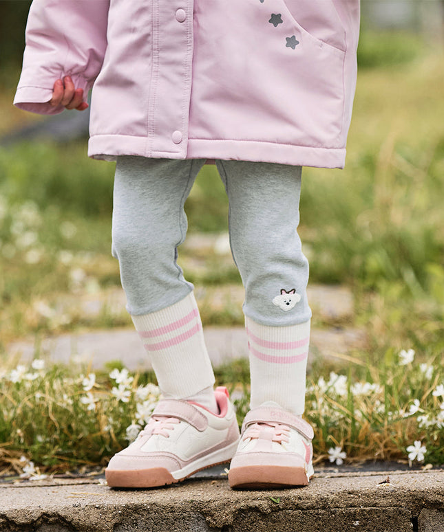 Toddler Girls Cute Grey Leggings