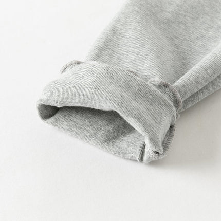 Toddler Girls Casual Grey/Grey Purple Leggings Pants