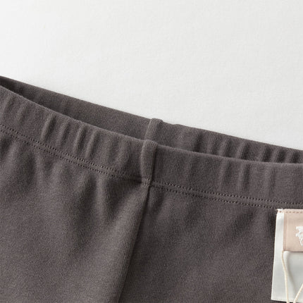 Toddler Girls Casual Grey/Grey Purple Leggings Pants