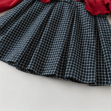 Toddler Girls Red Versatile A-line Princess Dress