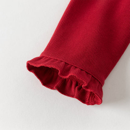 Toddler Girls Red Versatile A-line Princess Dress