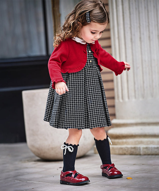 Toddler Girls Red Versatile A-line Princess Dress
