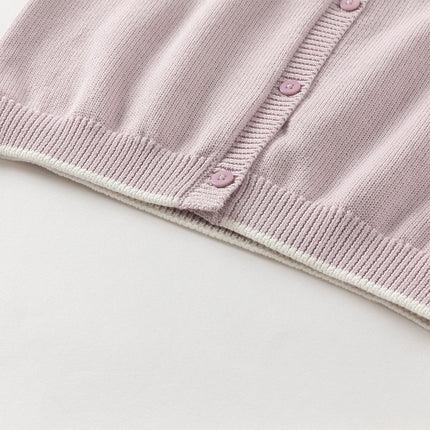 Kids Girls Cotton Sweet Casual Sweater Cardigans