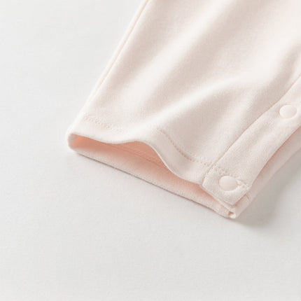 Newborn Girls/Boys Cotton Pink/Blue Indoor Baby One-Pieces Romper
