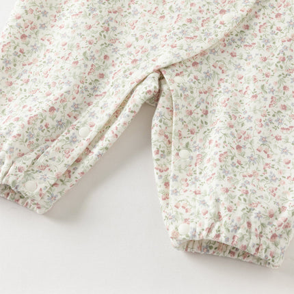Baby Girl Cotton Antibacterial Onesie Indoor Soft Romper