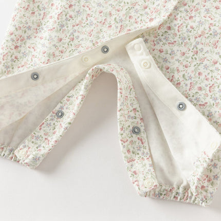Baby Girl Cotton Antibacterial Onesie Indoor Soft Romper