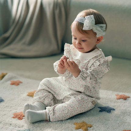 Baby Girl Cotton Antibacterial Onesie Indoor Soft Romper