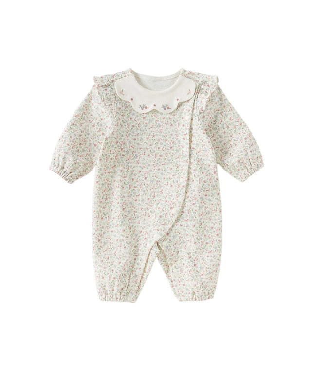 Baby Girl Cotton Antibacterial Onesie Indoor Soft Romper