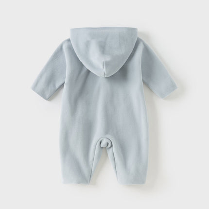 Baby Girls/Boys Indoor Antistatic Hooded Crawling Romper