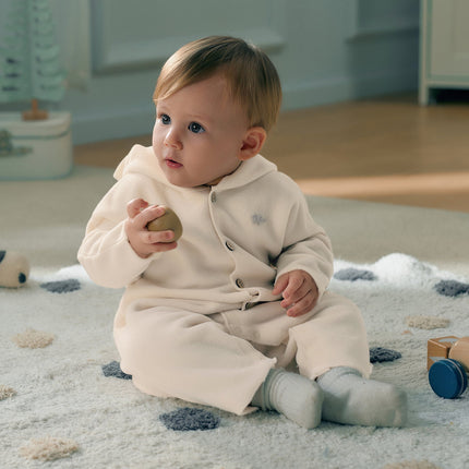 Baby Girls/Boys Indoor Antistatic Hooded Crawling Romper