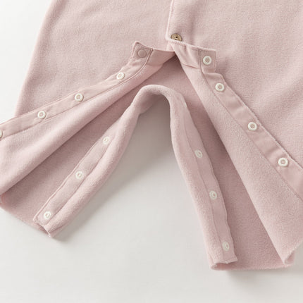 Baby Girls/Boys Indoor Antistatic Hooded Crawling Romper