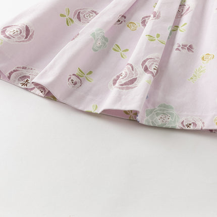 Toddler Girls Summer Cute Pink Breathable Cotton Sleeveless A-line Dress