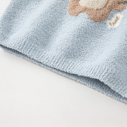 Toddler Girls/Boys Soft Cute Animal Jacquard Chenille Sweater Tops