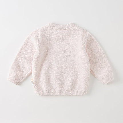 Toddler Girls/Boys Soft Cute Animal Jacquard Chenille Sweater Tops
