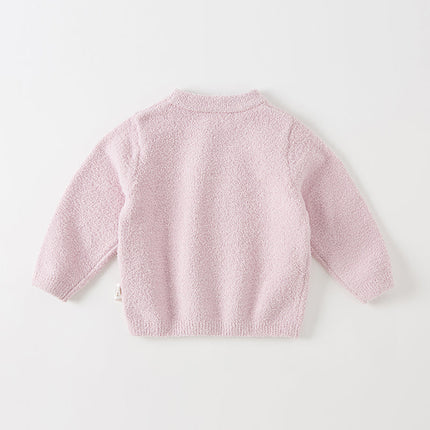 Toddler Girls/Boys Soft Cute Animal Jacquard Chenille Sweater Tops