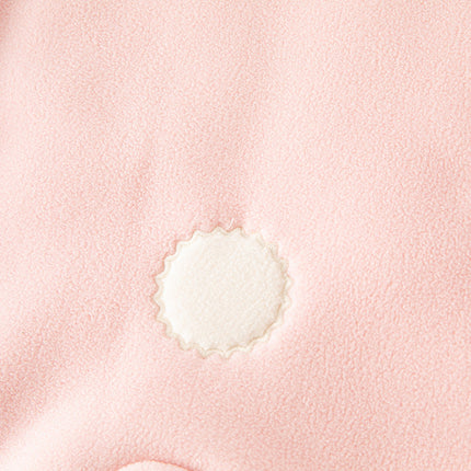 Baby Girls/Boys Cute Animal-shaped Soft Fleece Hooded One-Pieces Romper