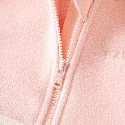 Baby Girls/Boys Cute Animal-shaped Soft Fleece Hooded One-Pieces Romper