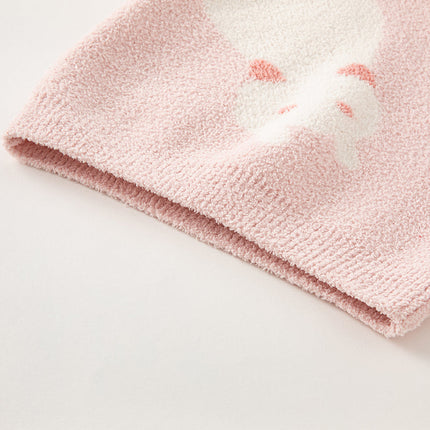 Toddler Girls/Boys Adorable Animal Jacquard Chenille Turtle Sweaters