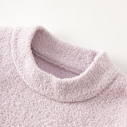 Toddler Girls/Boys Soft Cute Animal Jacquard Chenille Sweater Tops