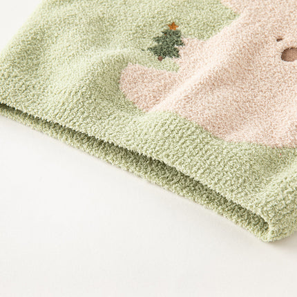 Toddler Girls/Boys Soft Cute Animal Jacquard Chenille Sweater Tops