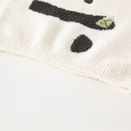 Toddler Girls/Boys Soft Cute Animal Jacquard Chenille Sweater Tops