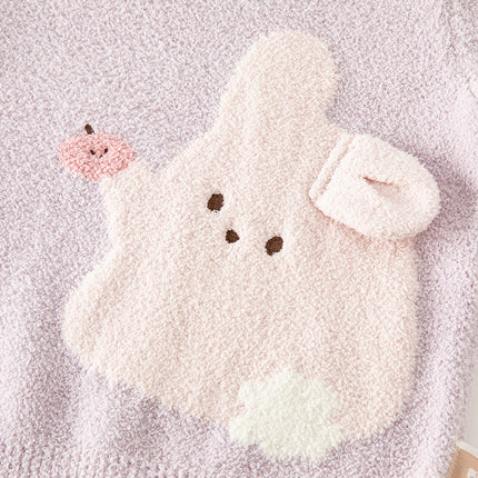 Toddler Girls/Boys Soft Cute Animal Jacquard Chenille Sweater Tops