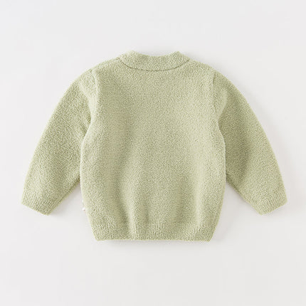 Toddler Girls/Boys Soft Cute Animal Jacquard Chenille Sweater Tops