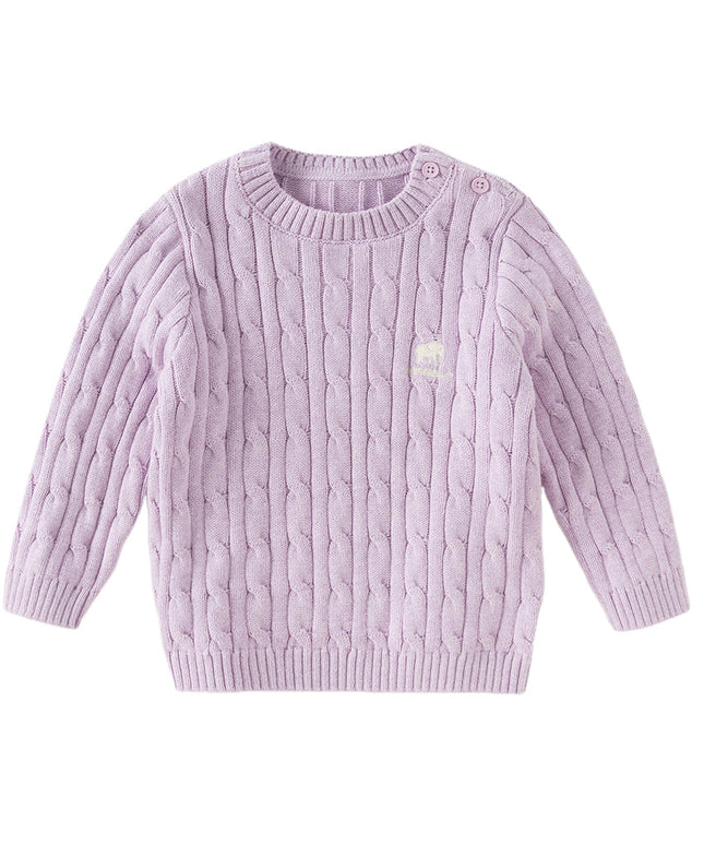 Kids Girls/Boys Elegant Multi-color Versatile Classic Sweaters