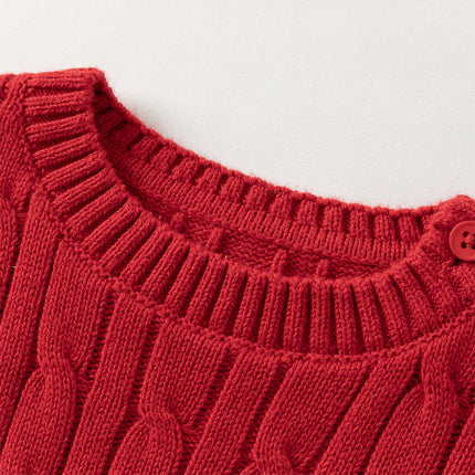 Kids Girls/Boys Elegant Multi-color Versatile Classic Sweaters