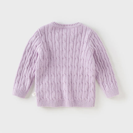 Kids Girls/Boys Elegant Multi-color Versatile Classic Sweaters