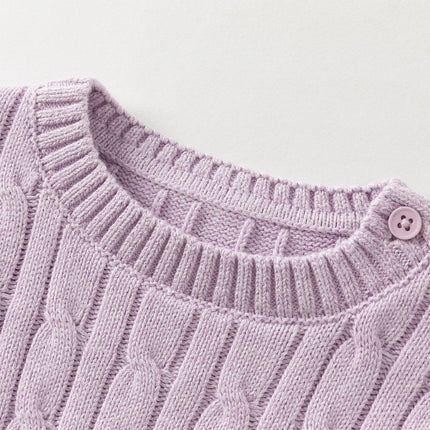 Kids Girls/Boys Elegant Multi-color Versatile Classic Sweaters