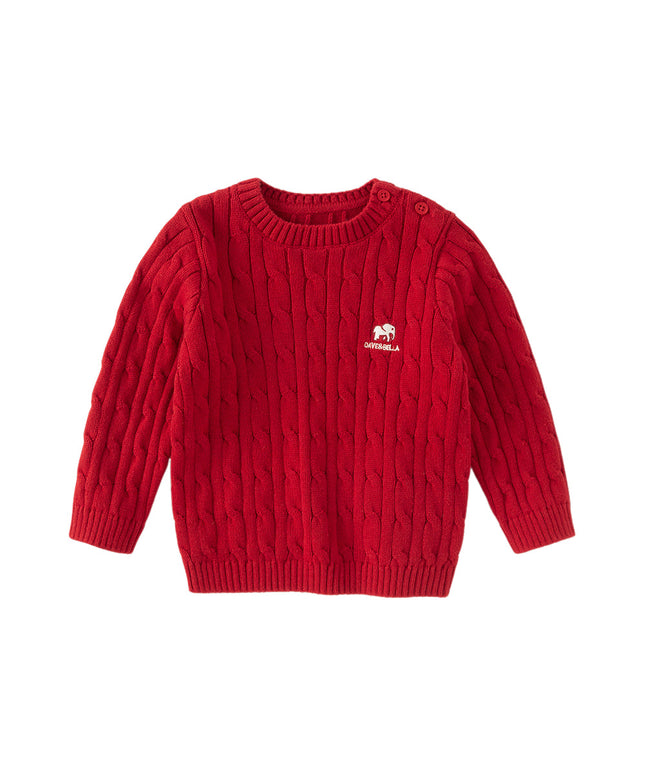 Kids Girls/Boys Elegant Multi-color Versatile Classic Sweaters