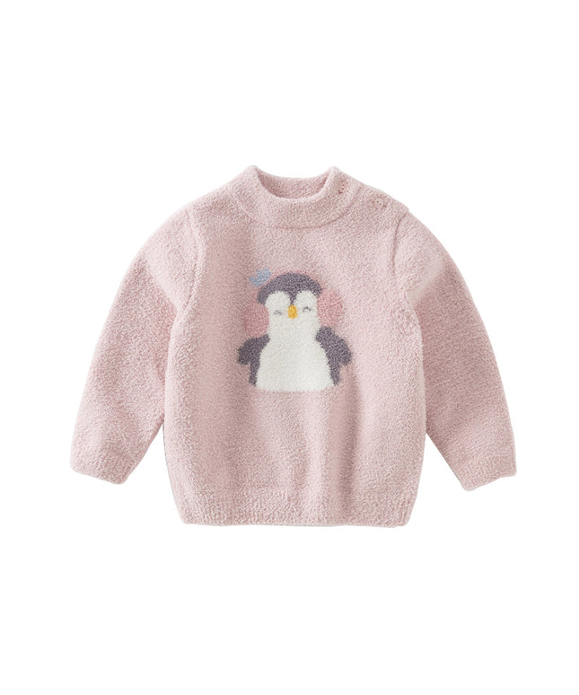 Toddler Girls/Boys Cute Playful Animal Pullover Turtle Soft Cozy Sweaters