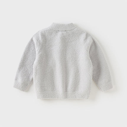 Toddler Girls/Boys Soft Cute Animal Jacquard Chenille Sweater Tops