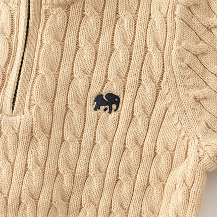 Kids Girls/Boys Versatile Multicolor Warm Turtle Pullover Sweaters