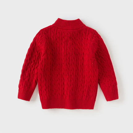 Kids Girls/Boys Versatile Multicolor Warm Turtle Pullover Sweaters