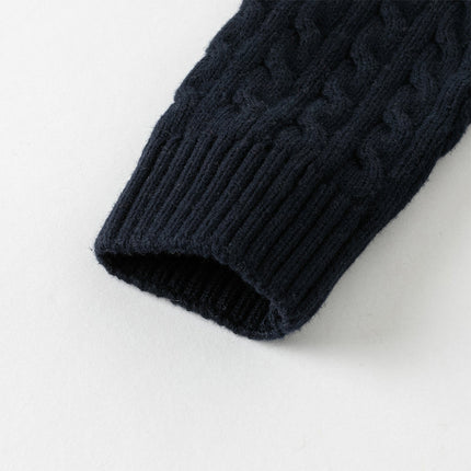 Kids Girls/Boys Versatile Multicolor Warm Turtle Pullover Sweaters