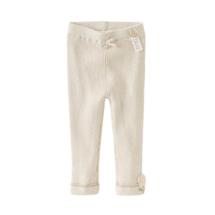 Toddler Girls Cute Plush-lined Leggings