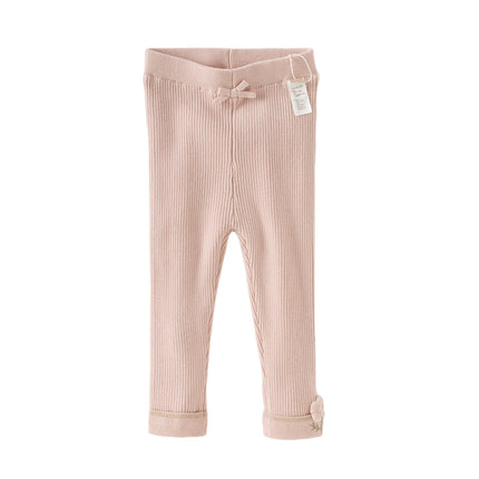 Toddler Girls Cute Plush-lined Leggings