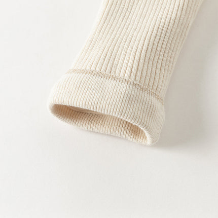 Toddler Girls Cute Plush-lined Leggings