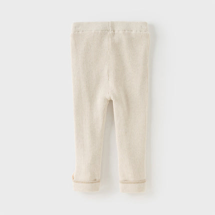 Toddler Girls Cute Plush-lined Leggings