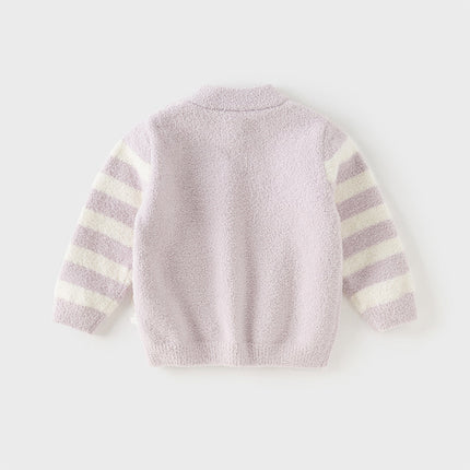 Toddler Girls/Boys Soft Cute Animal Jacquard Chenille Sweater Tops