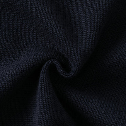 Baby Boys Navy Blue Soft Cotton One-Pieces Romper
