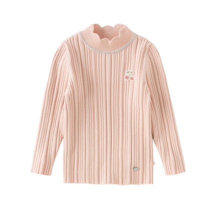 Kids Girls Versatile Sweet Turtle Sweaters